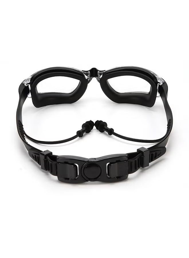 YUKE Unisex High - Clarity Waterproof Anti - Fog Wide - Frame Swim Goggles with Free Swim Cap - Must - have Swimming Equipment - Image 5